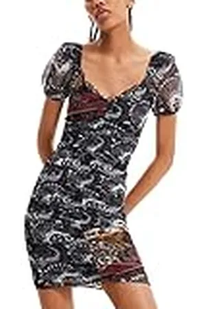 Desigual Vest_deepti 2000 Vestido, , M Mujeres