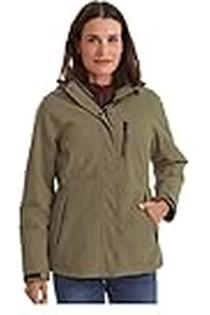 Killtec Mujer Chaqueta funcional/chaqueta de invierno con capucha con cremallera KOW 140 WMN JCKT, helloliv, 52, 37411-000