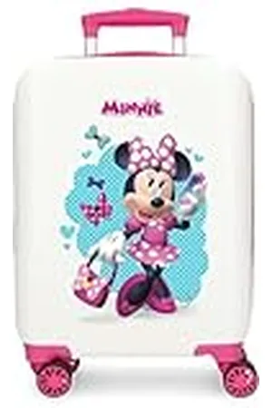Disney Joumma Minnie Good Mood Maleta de Cabina 33x50x20 cms Rígida ABS Cierre de combinación Lateral 28,4L 2 kgs 4 Ruedas Dobles Equipaje Mano