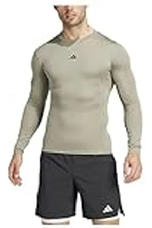 adidas Hombre Techfit Compression Training Longsleeve tee, , S