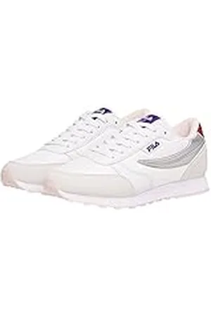 Fila Orbit Wmn, Zapatillas Mujer, White-Silver, 38 EU