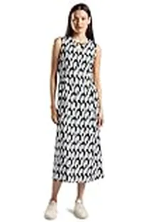 Street one A144119 Vestido Midi sin Mangas, Women