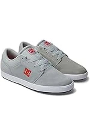 Dcshoes Crisis 2, Zapatillas Hombre, Gris, Blanco y Gris, 40.5 EU