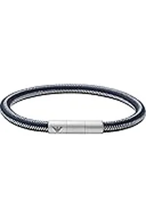 Emporio Armani EGS2990040 Bracelets, Blue, Length: 217MM, Width: 6MM para Hombre