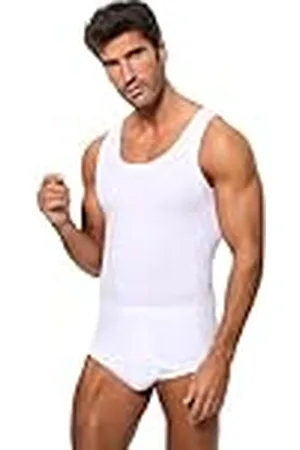 Abanderado Camiseta de tirantes línea Clásico Algodón 100% Hombre x1, , M