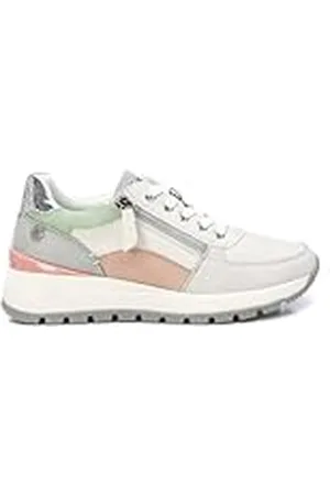 Refresh Zapatilla Mujer Hielo - Calzado Cómodo y Versátil - Moda Casual - Modelo 17244602 (Talla 40)