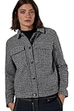 CECIL B212371 Tos Jacquard Short Jacket, , L Mujeres