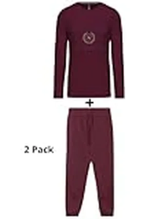 American College Pyjama Polaire Pour Enfant Garçon Juego de Pijama, , 14 años (Pack de 2) para Niños