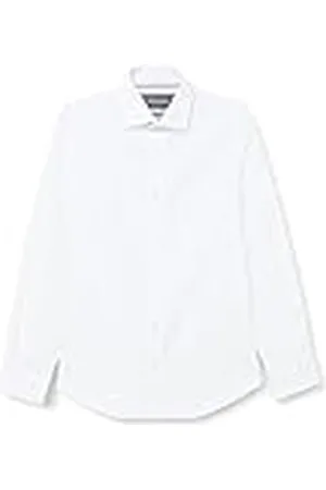 G.O.L. Gol Hemd mit Kentkragen, Slimfit Camisa, Blanco (White 6), 128 para Niños