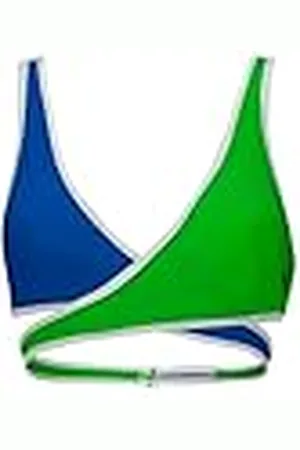 PUMA Short Camiseta, Azul/Verde, M Women