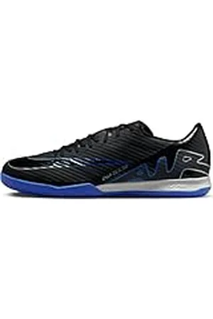 Nike Zoom Vapor 15 Academy IC, Zapatillas de Futsal Hombre, Negro/Cromo Hyper Royal, 40 EU