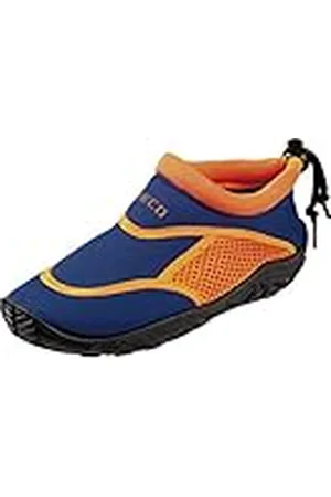 Beco Surf-Und Badeschuhe-92171, Zapatillas Impermeables Unisex Niños, Azul (Blau/Orange 63), 33 EU
