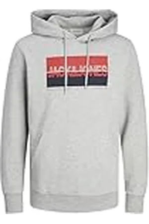 JACK & JONES Jjnolan Sudadera con Capucha Pls, , 4XL Grande para Hombre