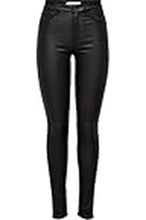 JACQUELINE DE YONG JDY JDYNEWTHUNDER Coated High SKN PNT Noos Pantalón, , L 34 para Mujer