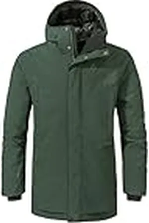 Schöffel Ins Parka Style Crivat MNS Invierno, Jade Oscuro, 50 para Hombre