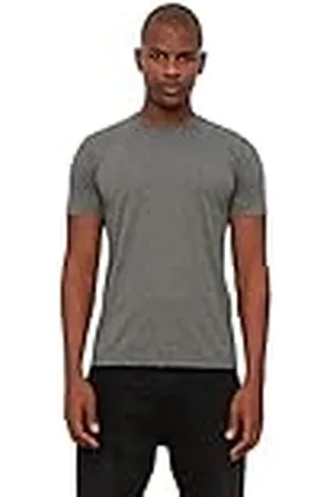 Trendyol Camiseta básica para Hombre, 100% algodón, Ajuste Normal, Cuello Redondo, , XL