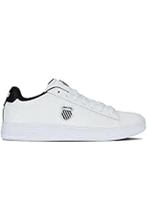 K-Swiss Court Shield II, Zapatillas Mujer, Blanco, Negro y Blanco, 35.5 EU