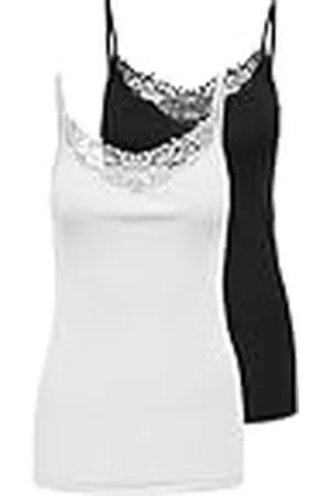 ONLY 2-Pack Sleeveless Top Camiseta sin Mangas, , XL para Mujer