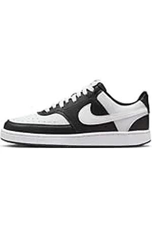 Nike Court Vision Low Next Nat, Sneaker Mujer, Black/White, 41 EU