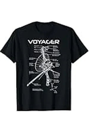 NoBrand Diagrama Voyager Camiseta