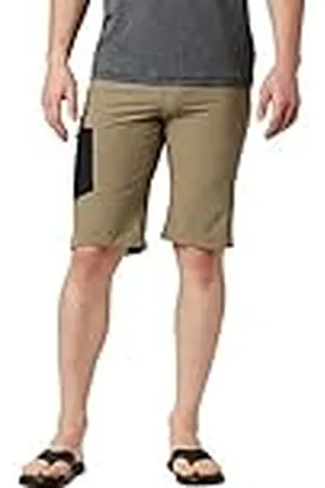 Columbia Pantalones Cortos Triple Canyon Sage, Color Negro, Talla 48