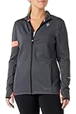 macron Run Fcc Aura 3D Stretch Full Zip Sweater Woman Mgry/Ncor Sudadera Running, , X-Large para Mujer