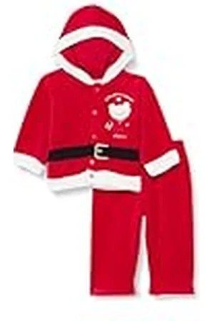 chicco Outfit di Natale in ciniglia, Bebé - Unisex, , 9M, Diseñado en Italia