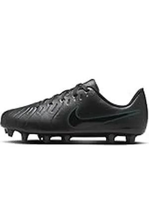 Nike JR Tiempo Legend 10 Club, Zapatos de Gimnasia, Black/Black-Deep Jungle, 36 EU