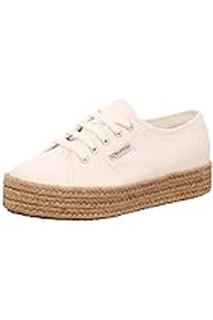 Superga 2730 Rope, Espadrille Mujer, White, 38 EU