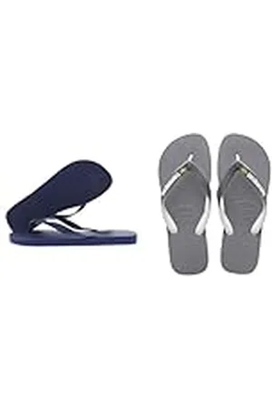 Havaianas Chanclas Navy Blue 43/44 EU + Chanclas Steel Grey White White 43/44 EU