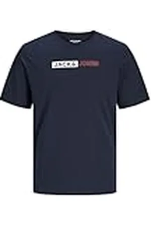 JACK & JONES Jjeplayer tee SS O-Neck Noos Jnr Camiseta, , 140 para Niños