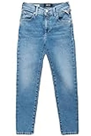 Replay Vaqueros Nellie Skinny-Fit Hyperflex para Niñas, Azul , 4 años