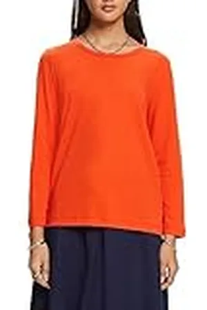 ESPRIT 083ee1k331 Camiseta, 880 / Naranja Brillante, XXS Mujeres