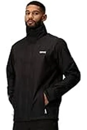 Regatta Matt Chaqueta Impermeable con Capucha Oculta, Forrada de Malla, para Exteriores Jackets Waterproof Shell, Hombre, , XXL