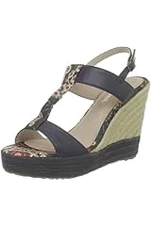Desigual Sandals Alfo 2, Alpargatas Mujer, Negro (Schwarz (Negro 2000), 39