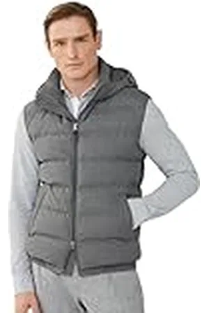 Hackett Chaleco Mixto de Franela Chaqueta, , L para Hombre