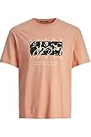JACK & JONES JACK&JONES JUNIOR Joraruba AOP Branding tee SS Crew Jnr Camiseta, , 128 para Niños