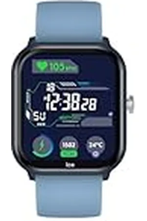 Ice-Watch Ice Smart Junior 3.0 Blue Light Blue 1.75 AMOLED - Reloj Azul para Niño con Correa de Silicona - 024296 (1.75 Pulgadas)
