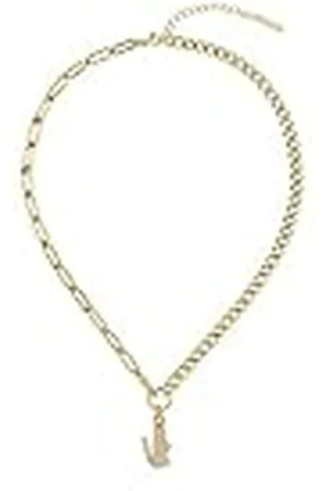 Lacoste Collar para Mujer Colección CROCODILE en Oro Amarillo con un Charm en forma de Cocodrilo - 2040145