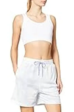 Nike W NSW ICN Clsh Shrt MSH AOP HR Pantalones Cortos, Mujer, Light Thistle/Light Thistle, L