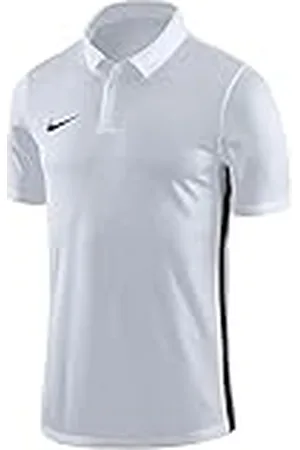 Nike M NK Dry Acdmy18 Polo SS T-Shirt, Hombre, White/Black/Black, XL