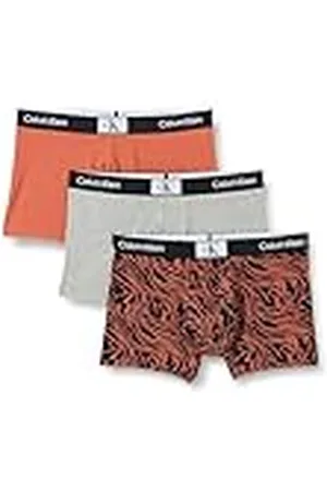 Calvin Klein Trunk 3Pk 000NB3528E Boxer, , XS para Hombre