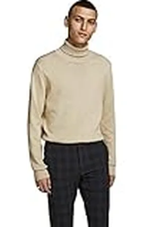 JACK & JONES Jjeemil Knit Roll Neck Noos Camiseta Cuello Alto, , Large para Hombre