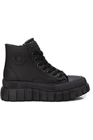 Refresh Zapatilla Mujer Negro - Calzado Cómodo y Versátil - Moda casual - Modelo 17235902 (Talla 41)