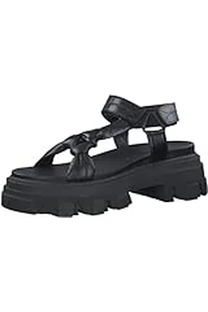 Marco Tozzi 2-2-28788-20, Sandalia para Mujer, (Black), 37 EU