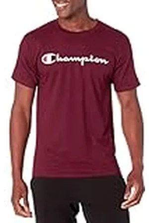 Champion Camiseta clásica con gráfico de Jersey, , L para Hombre