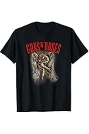 Guns N´Roses Sketch Glow - Camiseta de querubín Camiseta
