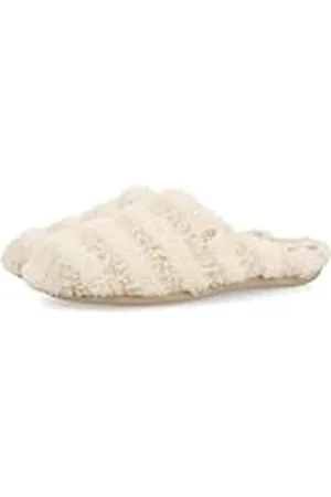 HOT POTATOES SKARUP, Slipper Mujer, Beig, 41 EU
