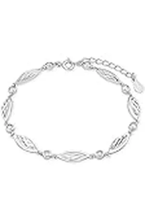 Amor Pulsera de de ley 925 para mujer, con circonita cúbica sintética, 16+4 cm, , Se entrega en caja de regalo