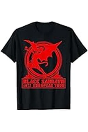 Black Sabbath Tour europeo oficial de 1975 Camiseta